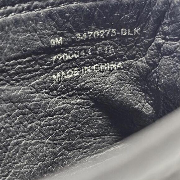 Frye Lena Harness Bootie Black Leather Back Zip Women's Size US 9 M - Picture 11 of 12